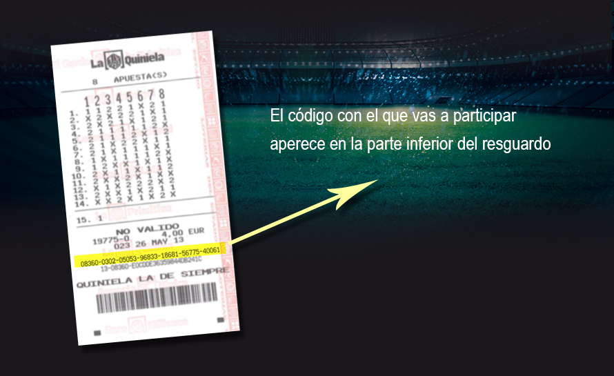 Localiza tu código de resguardo